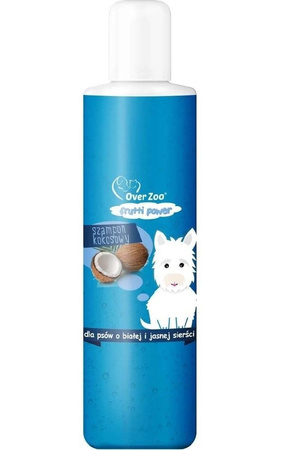 OVER ZOO Frutti Power Coconut Shampoo for White Coated Dogs 200ml