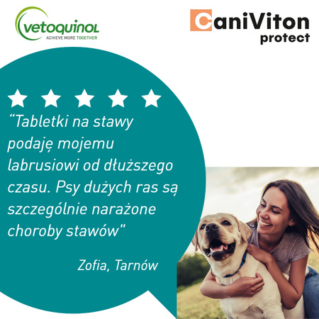 VETOQUINOL Caniviton Protect Dog Food Supplement 30 tablets