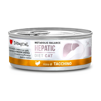 Disugual Wet cat food Veterinary HEPATIC Turkey (adult) 85g