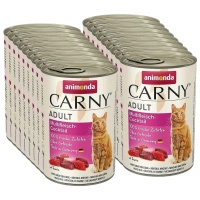 no pork Animonda Cat Carny Adult Multi Meat Cocktail 18x400g