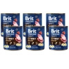 NO PORK Brit Premium By Nature Turkey With Liver 6x800g