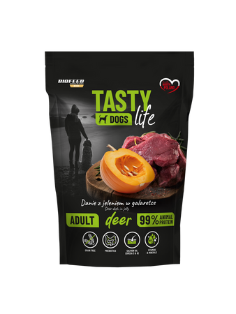 Tasty Dogs Life Venison in jelly 500g
