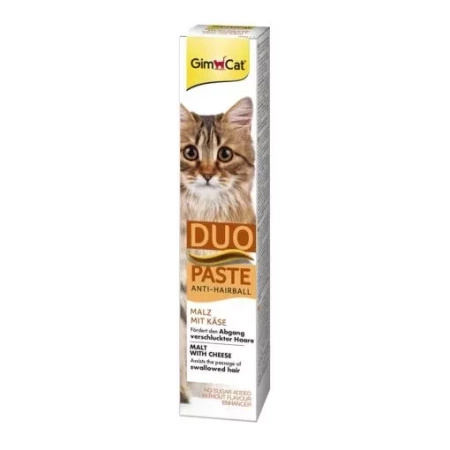 GIMBORN Gim Cat Paste Anti-Hairball Duo malt with cheese 50g