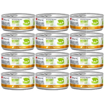 Disugual Wet cat food Veterinary WEIGHT Turkey (adult) 12x85g