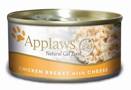APPLAWS Chicken Breast With Cheese In Broth Tin 6x156g