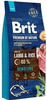 no pork Brit Premium By Nature Sensitive with lamb and rice 2x15kg