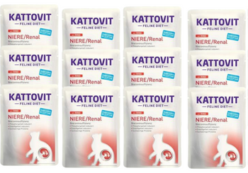 no pork Kattovit Niere/Renal Beef 12x85g