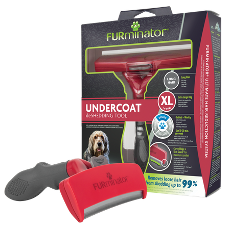 FURMINATOR Combing Tool for Long-Haired Giant Dogs