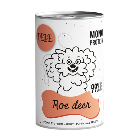 PEPE MONO PROTEIN Roe deer 12x400 g