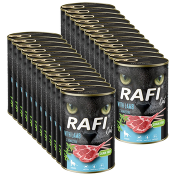 RAFI Cat Adult Sterilised with lamb 24x400g