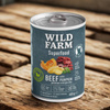 WILD FARM Superfood Beef 6x400g grain-free dog food