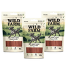 WILD FARM rabbit strips 3x80g dog treats