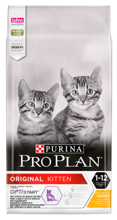 Purina Pro Plan Original Kitten Chicken with Rice 10kg