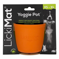 Lickimat® Yoggie Pot Orange