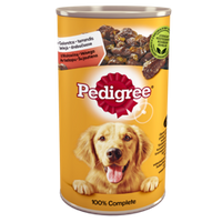 no pork Pedigree Adult Wet Dog Food with Beef Jelly 1200g