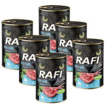 RAFI Cat Adult Sterilised with lamb 6x400g
