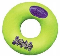 KONG Company Airdog Squeaker Donut Toy for Dog L