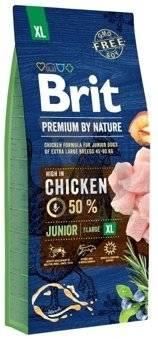 no pork Brit Premium By Nature Junior XL with Chicken 15kg