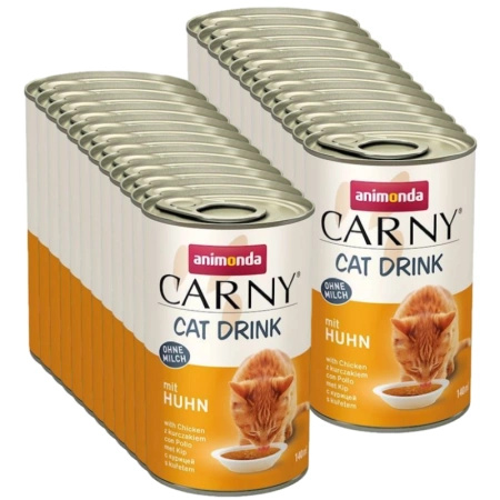 no pork ANIMONDA Carny Cat Drink Chicken 24x140ml
