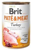 no pork Brit Pate & Meat Turkey 800g