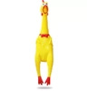 Dog toy rubber chicken with sound 30cm