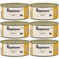 Applaws Cat Chicken Breast 6x70g Can