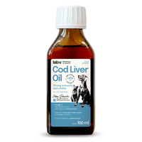 Lab-v Cod Liver Oil – 100% cod liver oil for dogs and cats, 100 ml