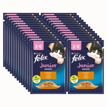 no pork Felix Junior Chicken in Jelly 26x85g