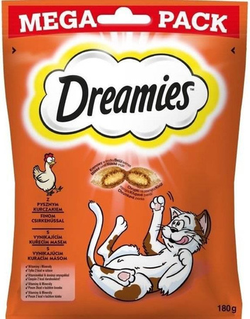 no pork DREAMIES Chicken Cat Snack 180g