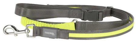 KERBL Light & Reflex Illuminated Running Leash Yellow 250cm