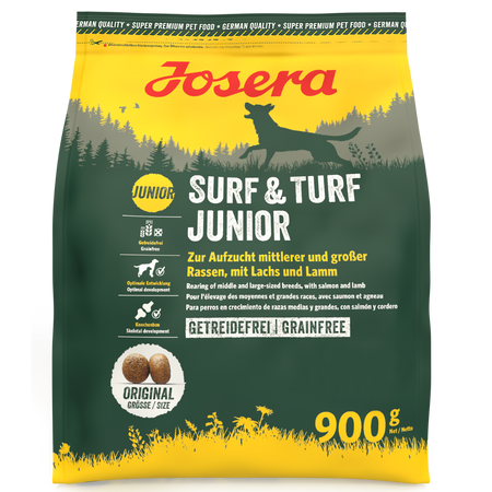 JOSERA Surf &amp; Turf Junior 900g