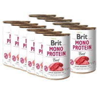 no pork Brit Mono Protein Beef 12x400g