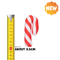 UNIQ PETS PLUSH TOY FOR CATS PURRNIP candy cane with catnip 5x9cm