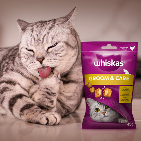 WHISKAS Healthy Glow 45g – cat treat with chicken