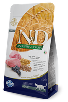 no pork Farmina N&D Ancestral Grain Frline Adult Lamb&Blueberry 5kg