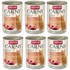 Animonda Cat Carny Adult Chicken, Turkey and Duck Hearts 6x400g