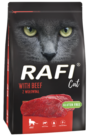 DOLINA NOTECI Rafi Cat dry cat food with beef 7kg