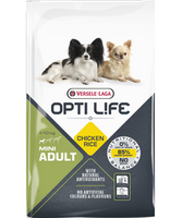 no pork Versele-Laga Opti Life Adult Mini Chicken With Rice For Small Breeds 7.5kg