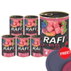 no pork Dolina Noteci Rafi Junior with veal 6x400g+FREE can lid!