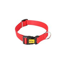 Dingo Strap Dog Collar with Plastic Clasp Red 35cm