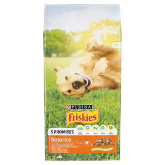 no pork PURINA Friskies Balance Chicken with Vegetables 15kg