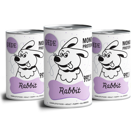 PEPE MONO PROTEIN Rabbit 3x400g