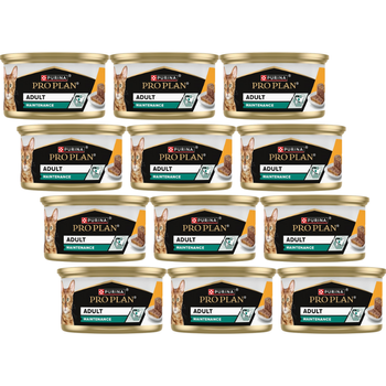PRO PLAN Adult Wet Chicken Pâté Wet cat food 12x85g