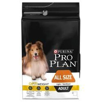 no pork Purina Pro Plan Adult Light Optiweight Sterilised Chicken And Rice 3kg