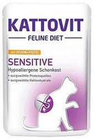 no pork Kattovit Sensitive Chicken with turkey 85g