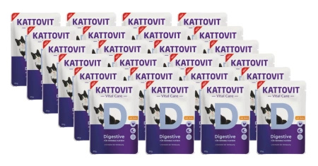 no pork Kattovit Vital Care Digestive 24x85g
