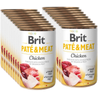 no pork Brit Pate & Meat with Chicken 18x400g