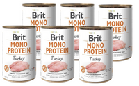 no pork Brit Mono Protein with turkey 6x400g