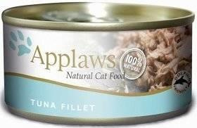 no pork APPLAWS Tuna Fillet In Broth 70g