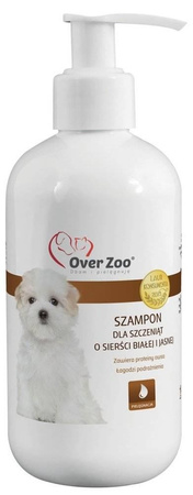 OVER ZOO Shampoo for Puppies with Light/White Coats 250ml